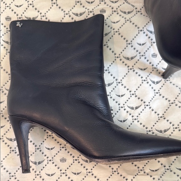 Zadig & Voltaire Black Women's Boots 39 - Picture 2 of 2